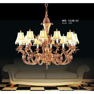 French Style Decorative Brass Chandelier Lighting (WD1128-12)